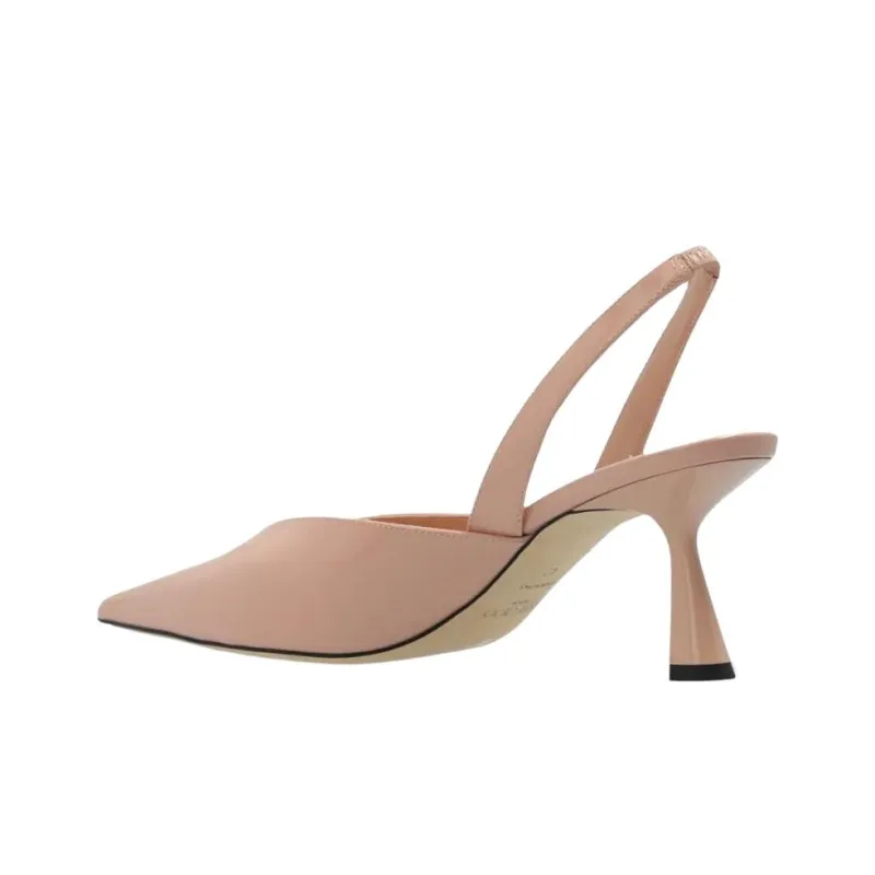 Jimmy Choo Maryanne Irregular Heel High Heels 6.5cm Women's Pink-3