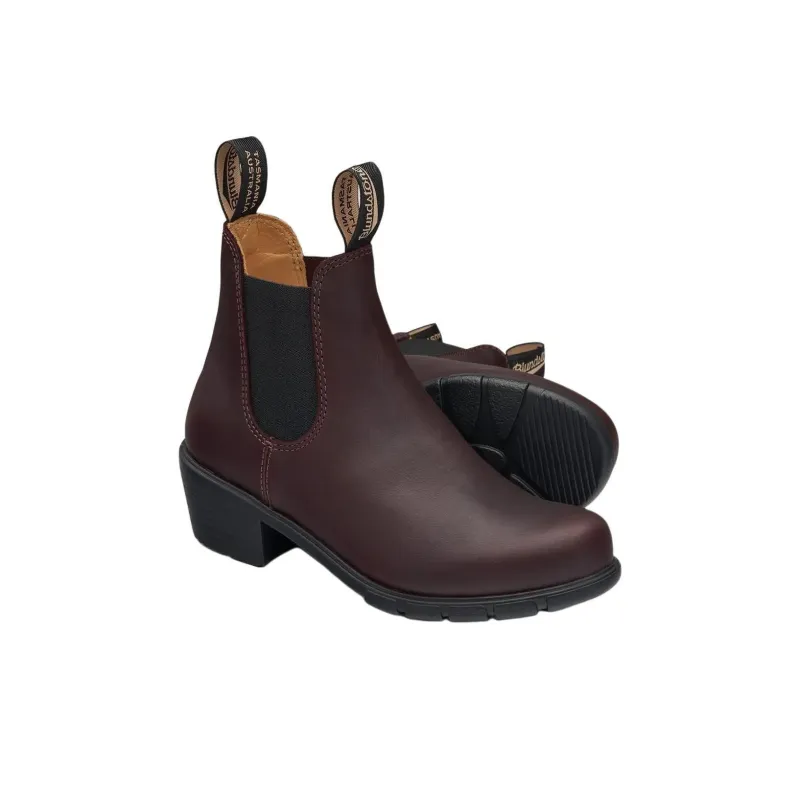 Blundstone Short Chelsea Boots 5cm Women's Red-2