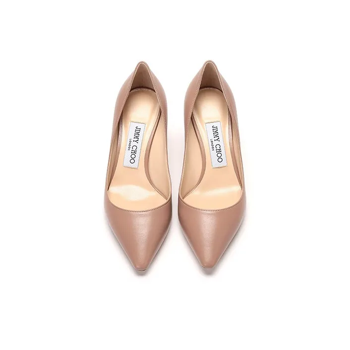 Jimmy Choo ROMY Slim Heel High Heels 6cm Women's Pink-3