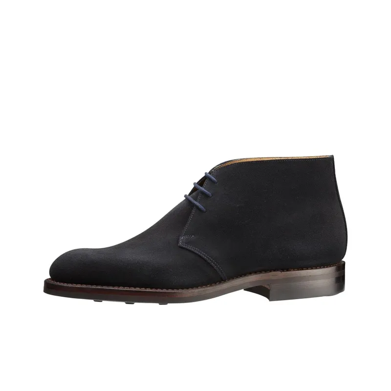 CROCKETT & JONES Chiltern Ankle Boots Men's Marine Blue-0