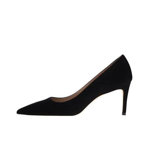 Stuart Weitzman/SW Slim Heel High Heels Women's Black