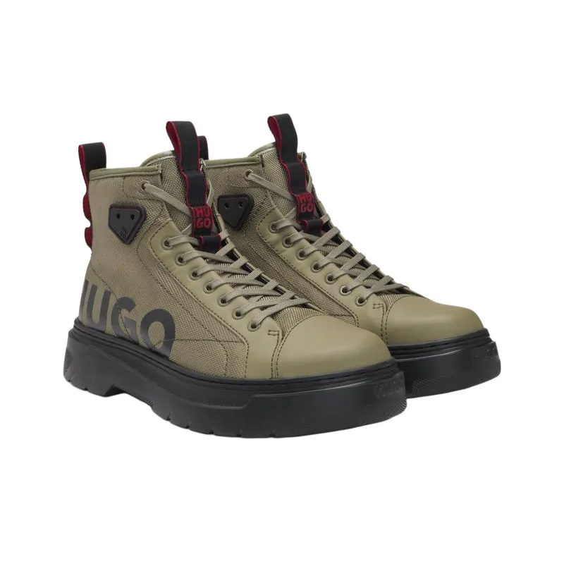 HUGO BOSS Menswear Ankle Boots Men's Light Green-2
