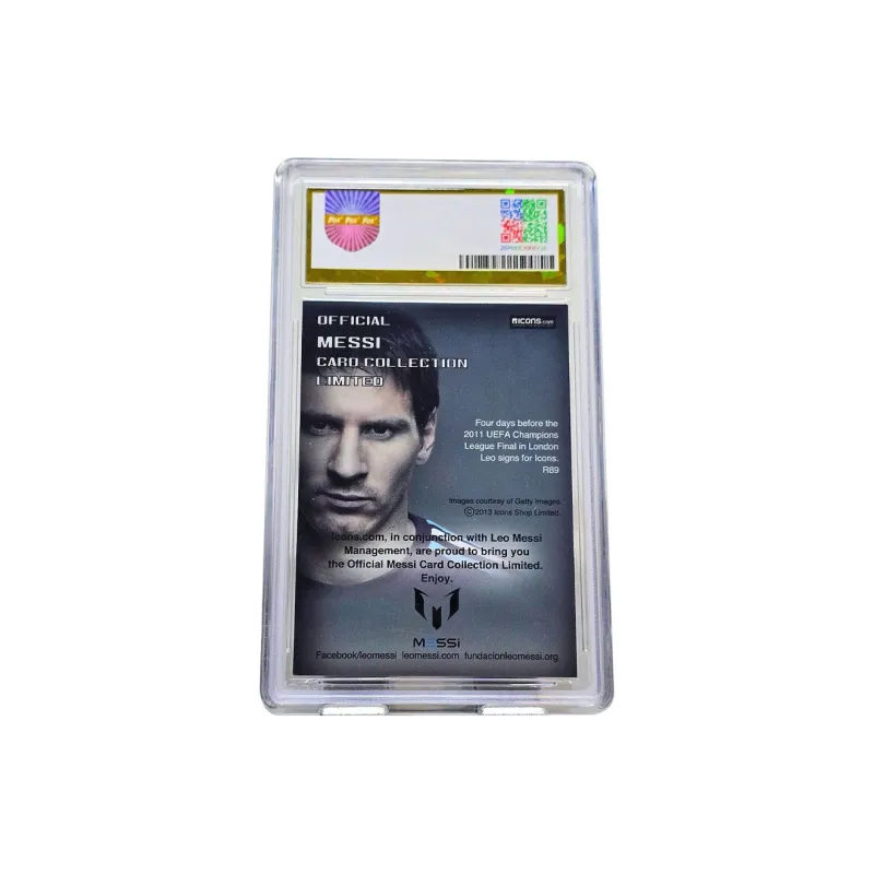 Topps Messi Star Card Career Retrospective From 2013 Barcelona Era Signed By The Player For Fans Graded Cards 1 Piece-1