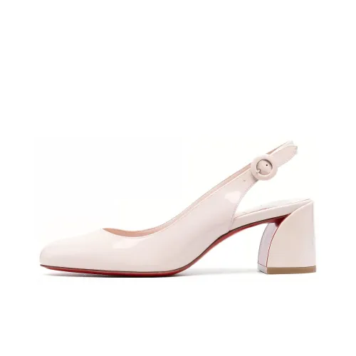 CL Block Heel High Heels Women's Pink