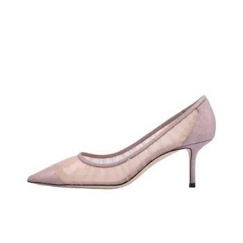 Jimmy Choo LOVE Slim Heel High Heels 6.5cm Women's Rose Pink