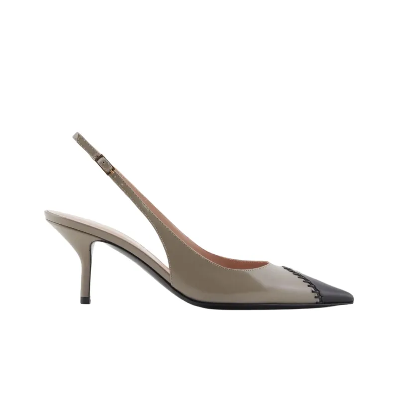 GIORGIO ARMANI High Heels 6.5cm Women's Gray-1