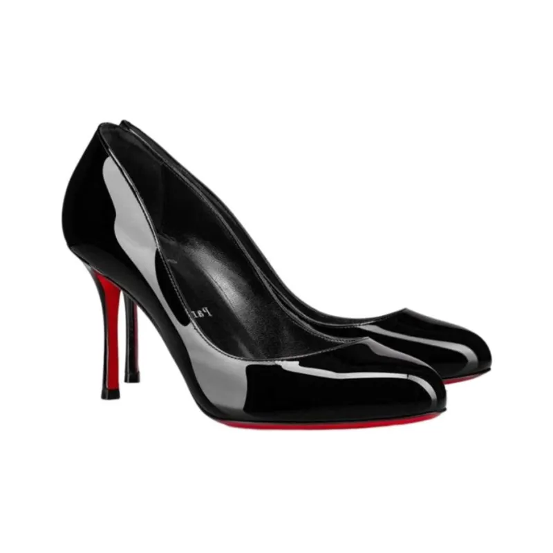 CL Dolly 85 Slim Heel High Heels 8.5cm Women's Black-3