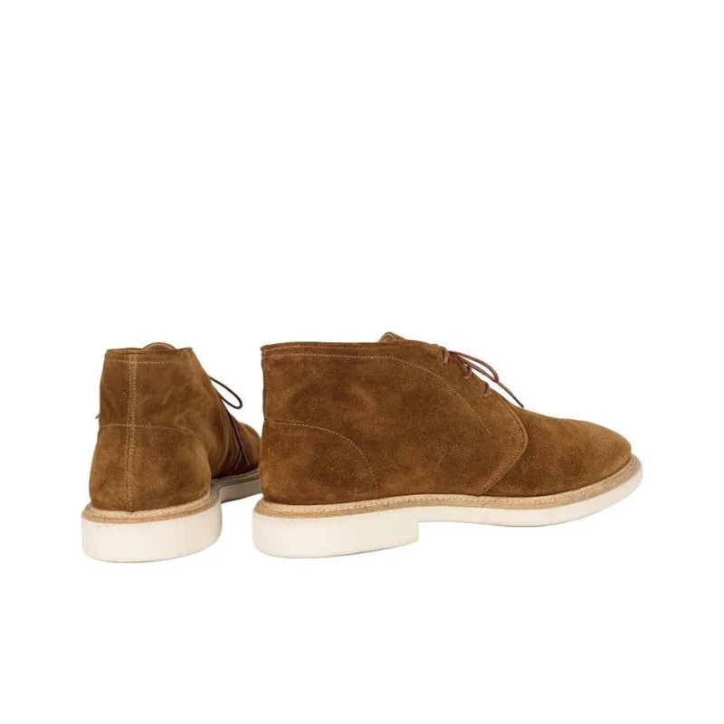 Alberto Fasciani Homer Ankle Boots Men's Brown-3