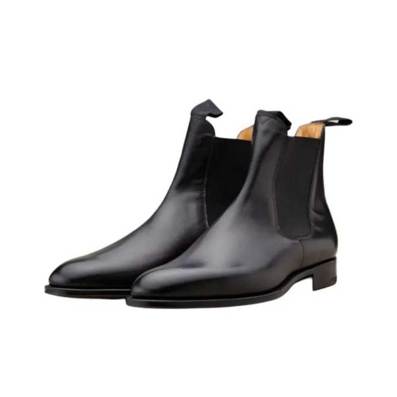 Edward Green Short Chelsea Boots Men's-3