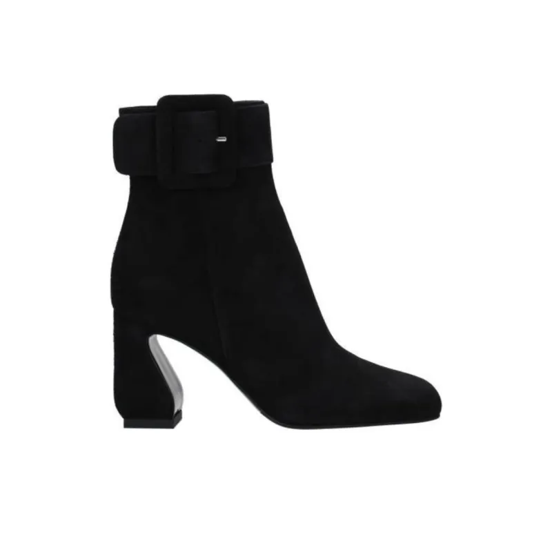 SERGIO ROSSI Ankle Boots Women's Black-1