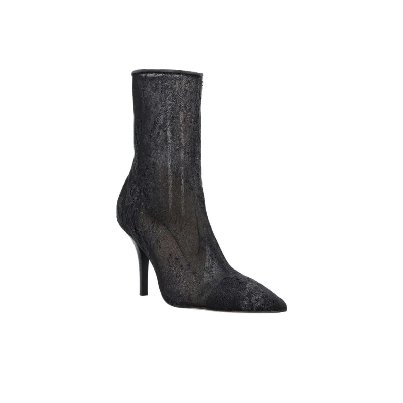 PINKO Ankle Boots 9cm Women's Black-2