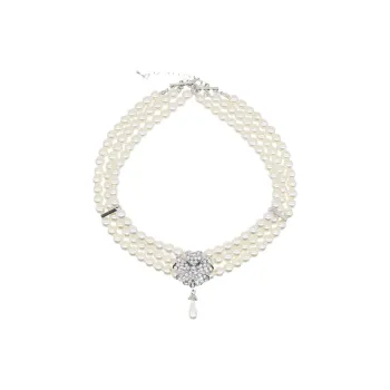 FEO Faux Pearl Necklaces Women's