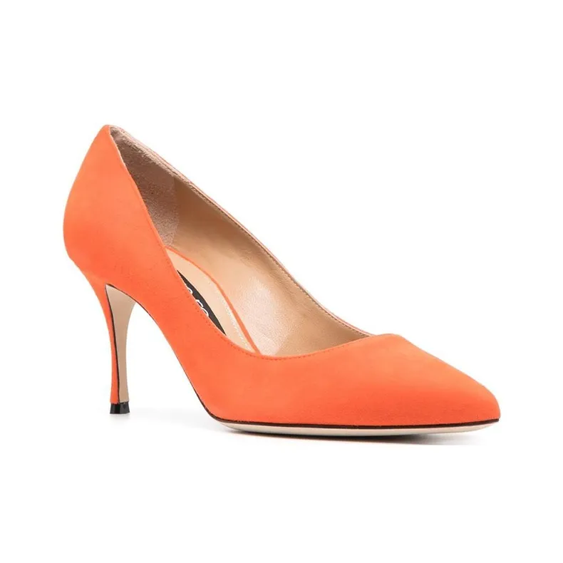 SERGIO ROSSI Godiva Pointed-Toe Pumps-2
