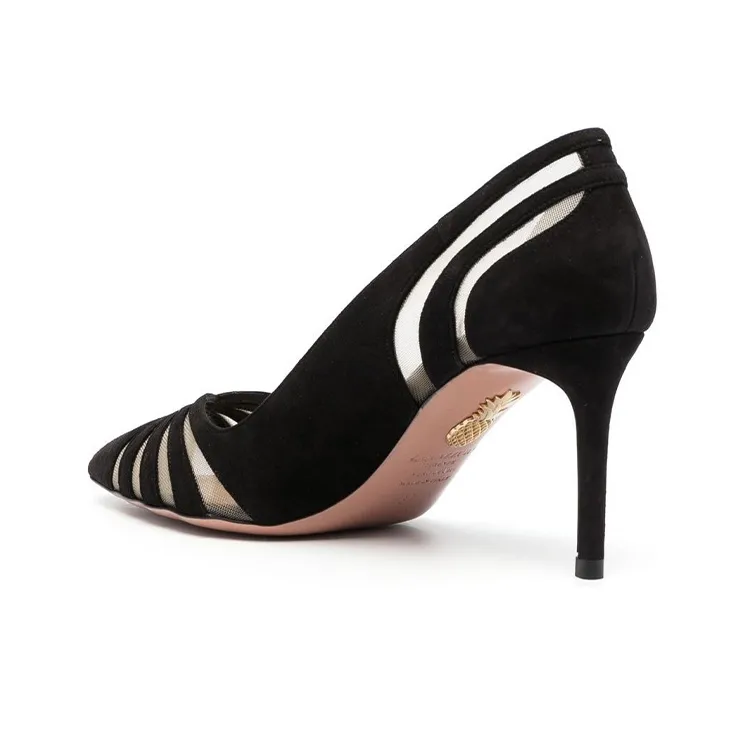AQUAZZURA The Spy 75mm Pumps-3