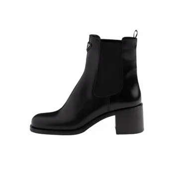 PRADA Short Chelsea Boots 5.5cm Women's Black