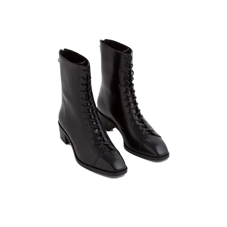 Aeyde Noel Ankle Boots Women's Black-3