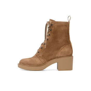 GIANVITO ROSSI Foster 45mm Suede Lace-up Boots