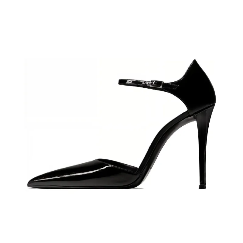 SAINT LAURENT Avenue D'Orsay Pointed Toe Pumps-0