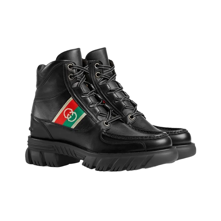 GUCCI Interlocking G Ankle Boots-2