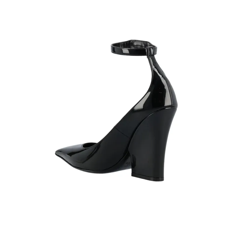 Valentino Irregular Heel High Heels Women's Black-2