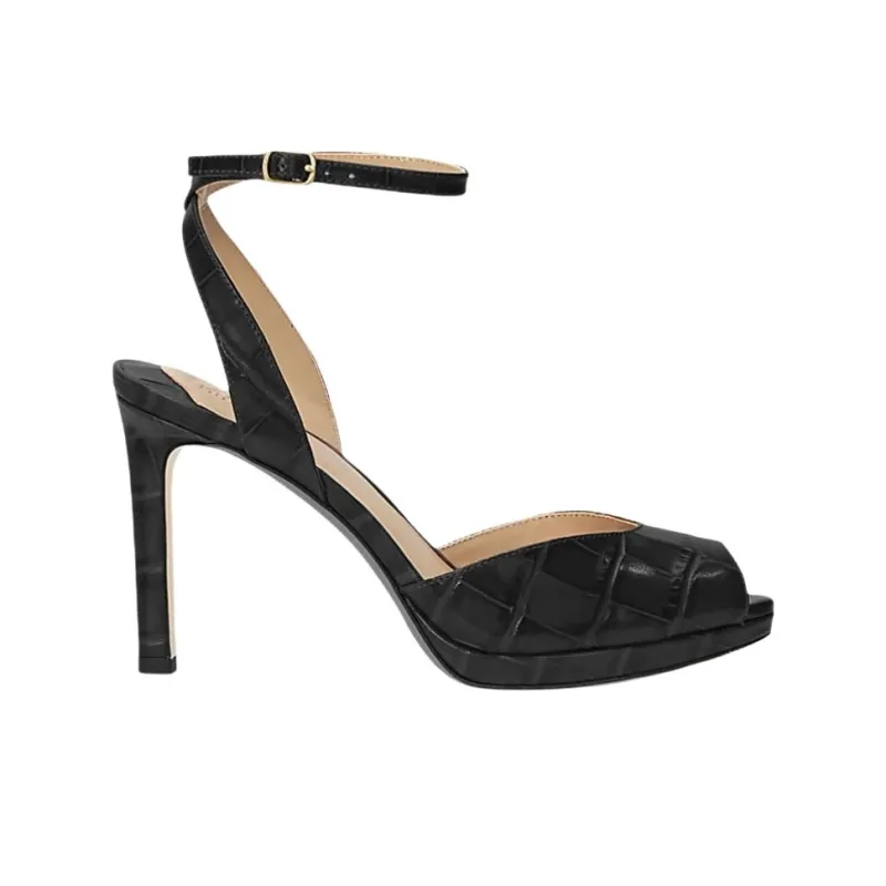 LAUREN RALPH LAUREN Kyla Slim Heel High Heels 8cm Women's Black-1