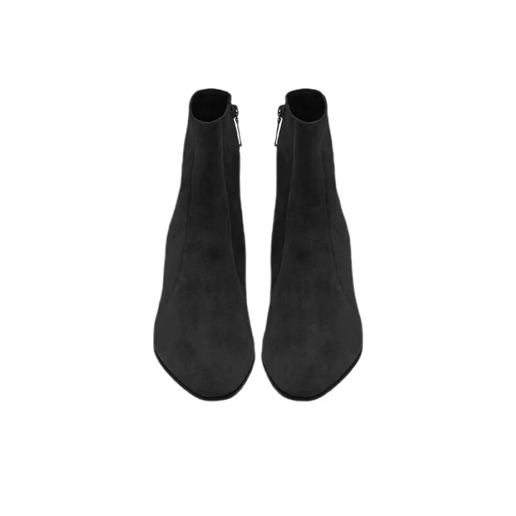 SAINT LAURENT Vassili Ankle Boots Men's Black-3