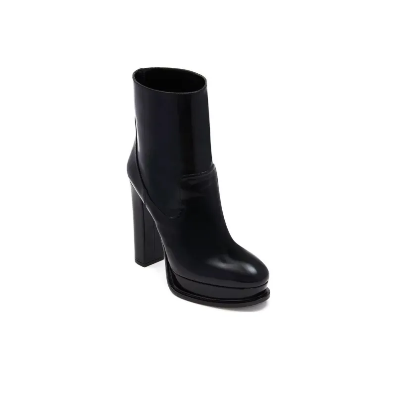 Alexander McQueen Platform Ankle Boots Women's-2