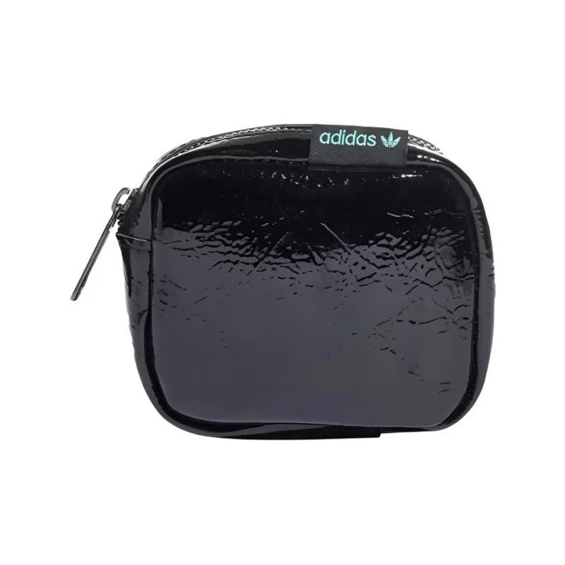 Adidas Originals Polyamide Sports Bag One Shoulder Crossbody Clutch Regular Unisex Black-0