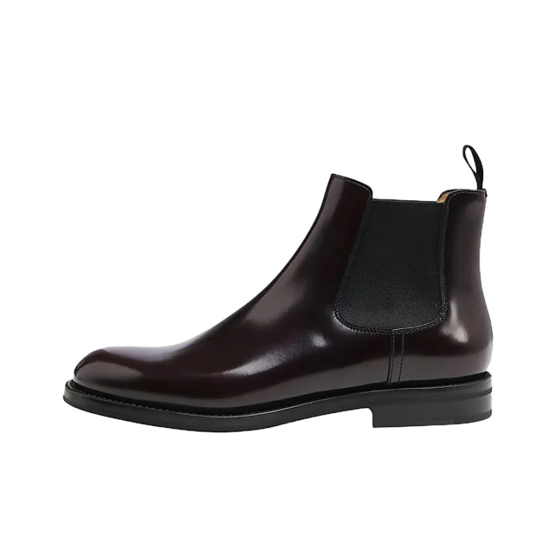 CHURCH'S Monmouth Chelsea Boots Women's Purple-0