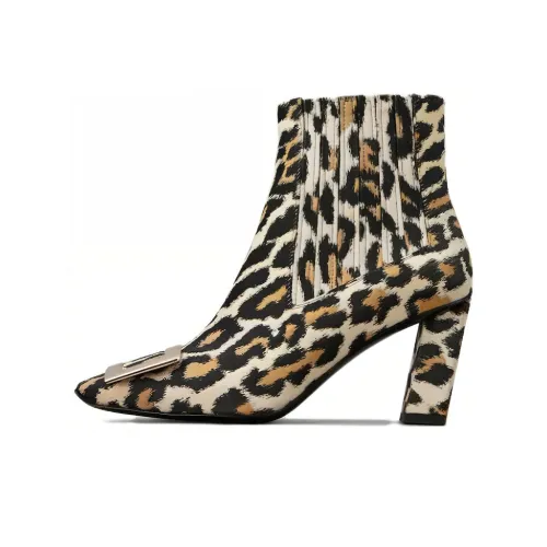 Roger Vivier Ankle Boots 7cm Women's Brown