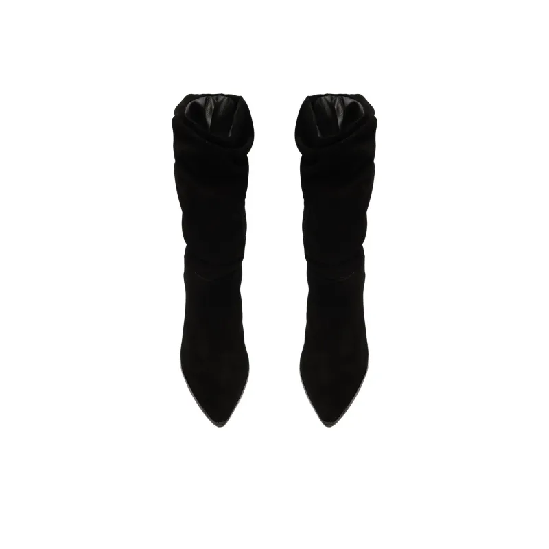 Schutz Ashlee Ankle Boots 8.5cm Women's Black-4