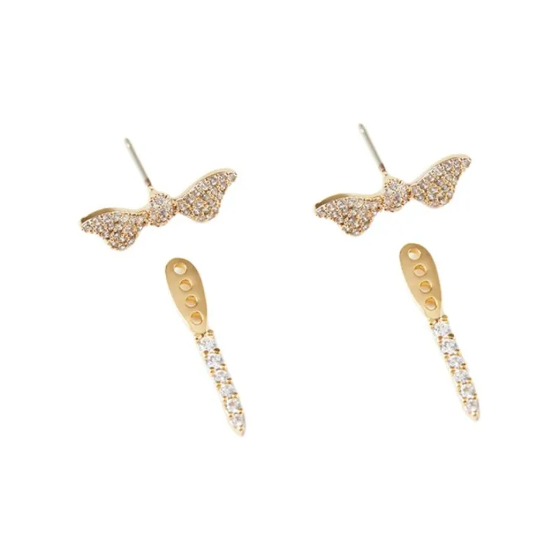 Glam Ever Zircon Earrings Women's-0