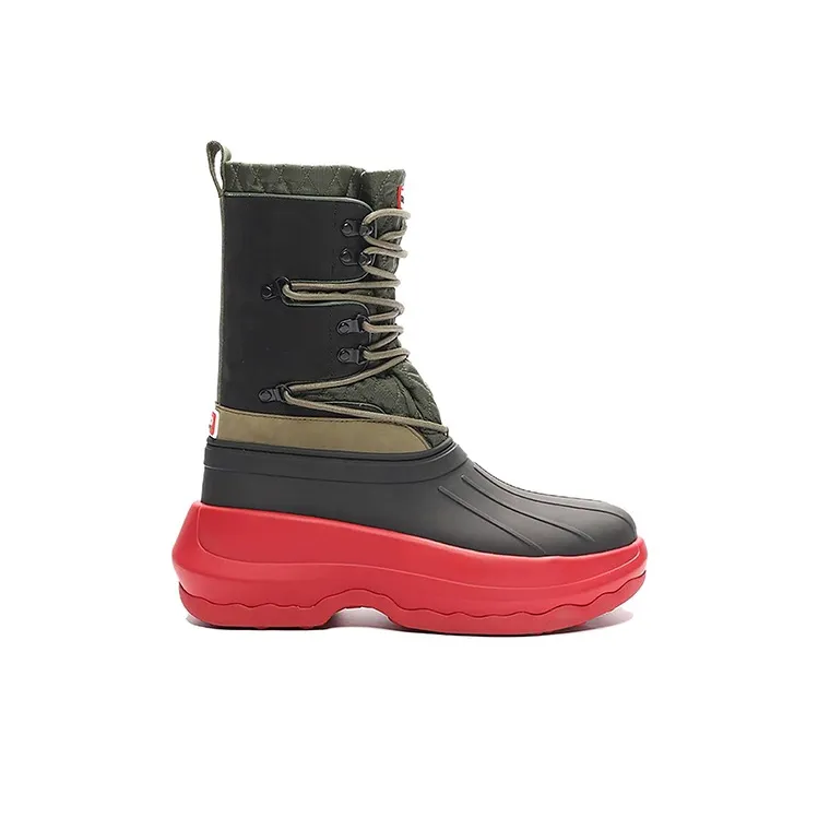 Hunter x KENZO Ankle Boots Men's Green-1