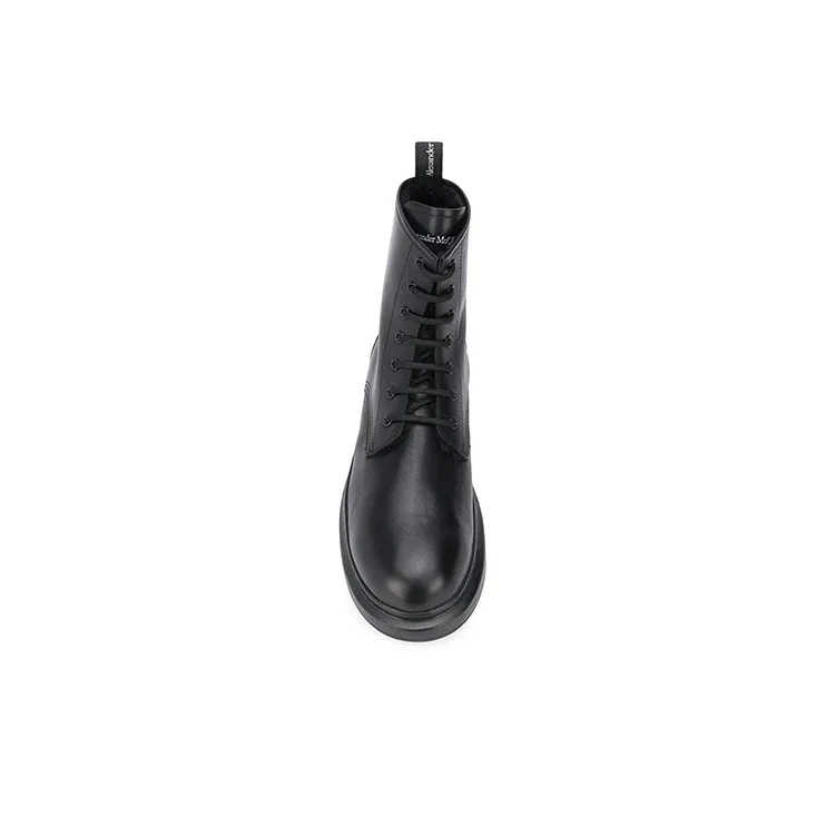 Alexander McQueen Ankle Boots Men Black-4