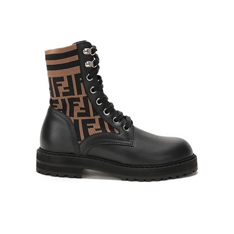 FENDI Rockoko Black Ff Motif Women's-1
