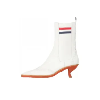 THOM BROWNE Brogued Wing-tip Chelsea Boots