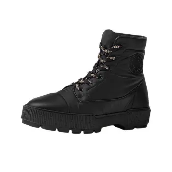 HERMES Fresh Fashion Ankle Boots Men's Black