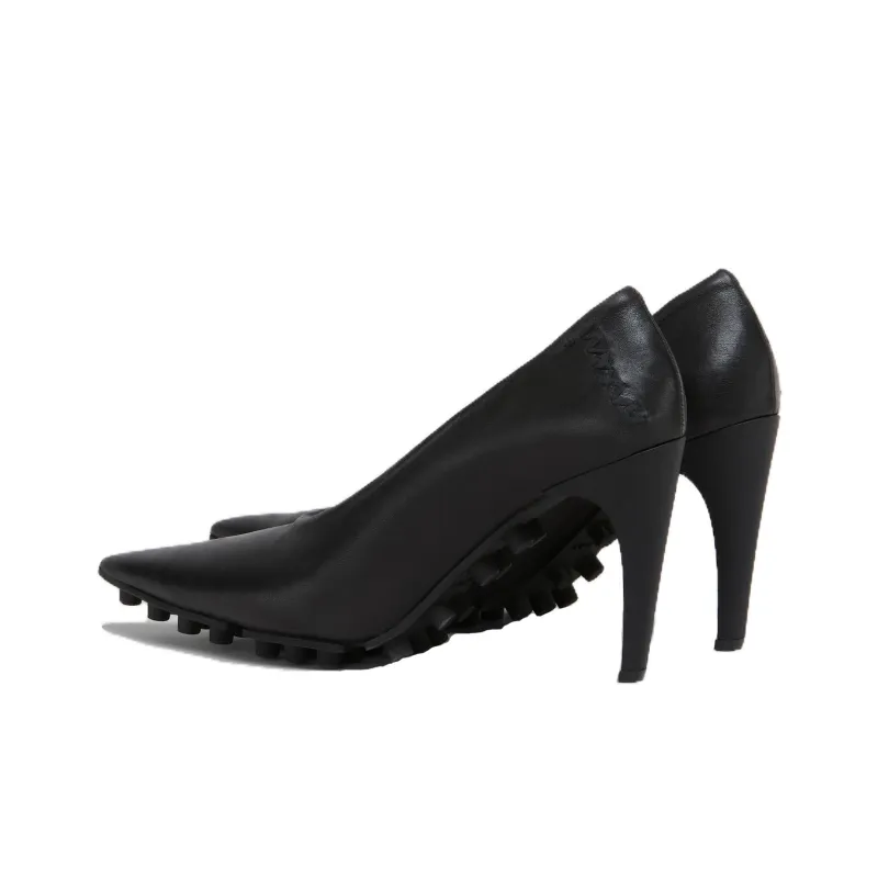 MARNI Slim Heel High Heels Women's Black-4