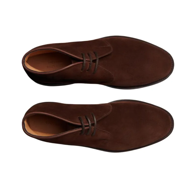 JOHN LOBB Dixter Ankle Boots Men's Dark Brown-3