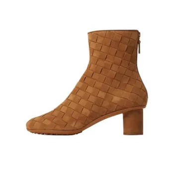 Bottega Veneta Atomic Ankle Boots Women's Brown