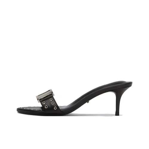 Tony Bianco Slide Slippers Women's Black