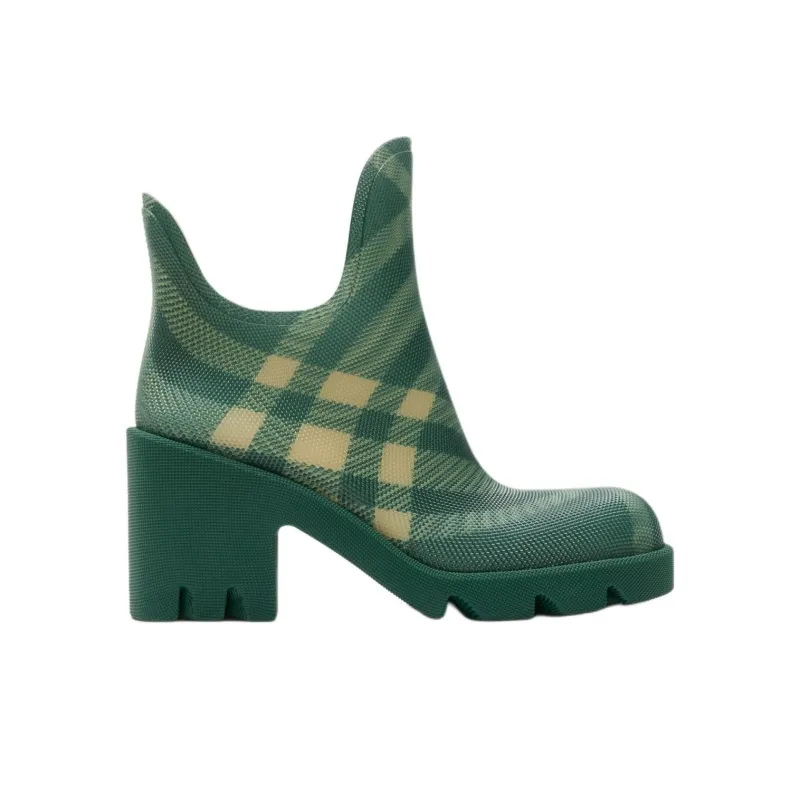 Burberry Marsh Checked Rubber Boots-1