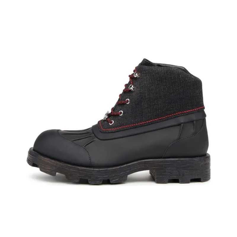 DIESEL D-Hammer Ankle Boots Men's Black-0