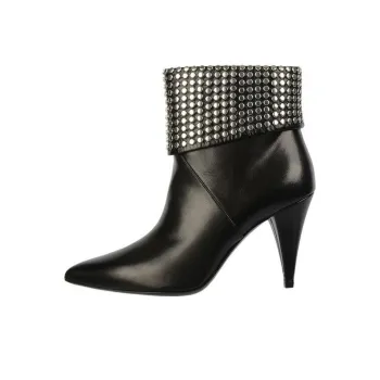 SAINT LAURENT Ankle Boots 9.5cm Women's Black