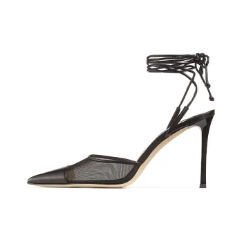 Jimmy Choo Farley 95 High Heels Women's Black