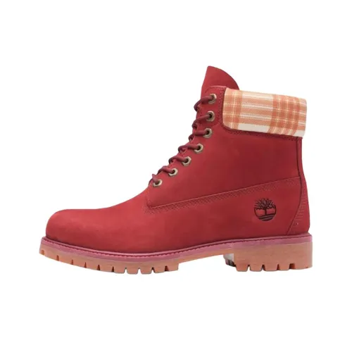 Timberland Heritage Collection Ankle Boots Men's Deep Red