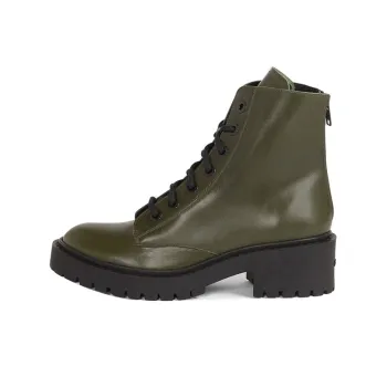 KENZO Ankle Boots Women's Dark Khaki