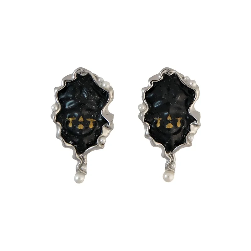QUANDO S925 Silver Stud Earrings Women's-0