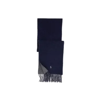 Ralph Lauren Cotton Knit Scarves Men's Dark Blue