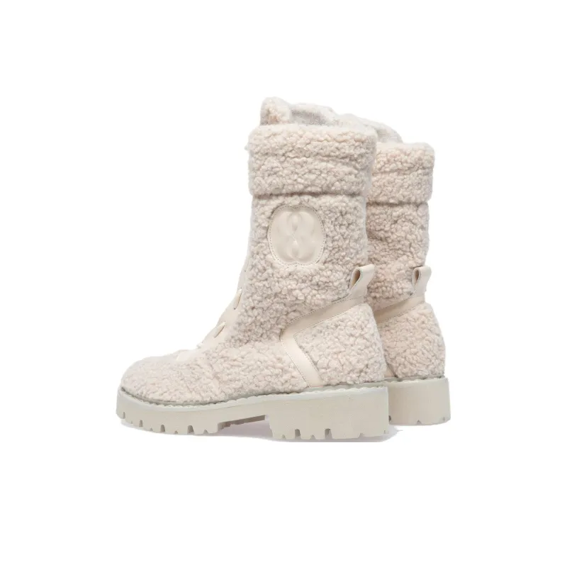BALLY Ankle Boots Women's White-3